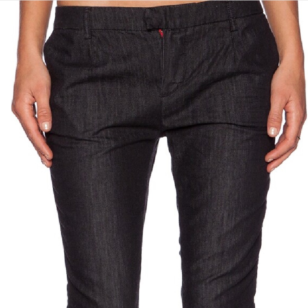 NWT Etienne Marcel Cropped Jeans in Breeze Black Size 27